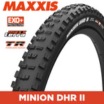 Maxxis Minion DHR II Tyre - 27.5X2.40 - MaxxTerra / EXO+ / TR - Foldable 60 TPI E25 at Spoke N Trail