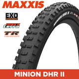 Maxxis Minion DHR II Tyre - 29X2.40 - MaxxTerra / EXO / TR - Foldable 60 TPI E25 at Spoke N Trail