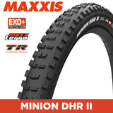 Maxxis Minion DHR II Tyre - 29X2.40 - MaxxTerra / EXO+ / TR - Foldable 60 TPI E25 at Spoke N Trail