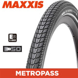 Maxxis Metropass Pro Tyre - 27.5X2.0 - 4S / RI+REF - Wire 60X2 TPI E50 at Spoke N Trail