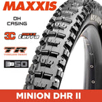 Maxxis Minion DHR II Tyre - 29X2.40 - 3C MaxxTerra / DH / TR - Foldable 60X2 TPI E50 at Spoke N Trail