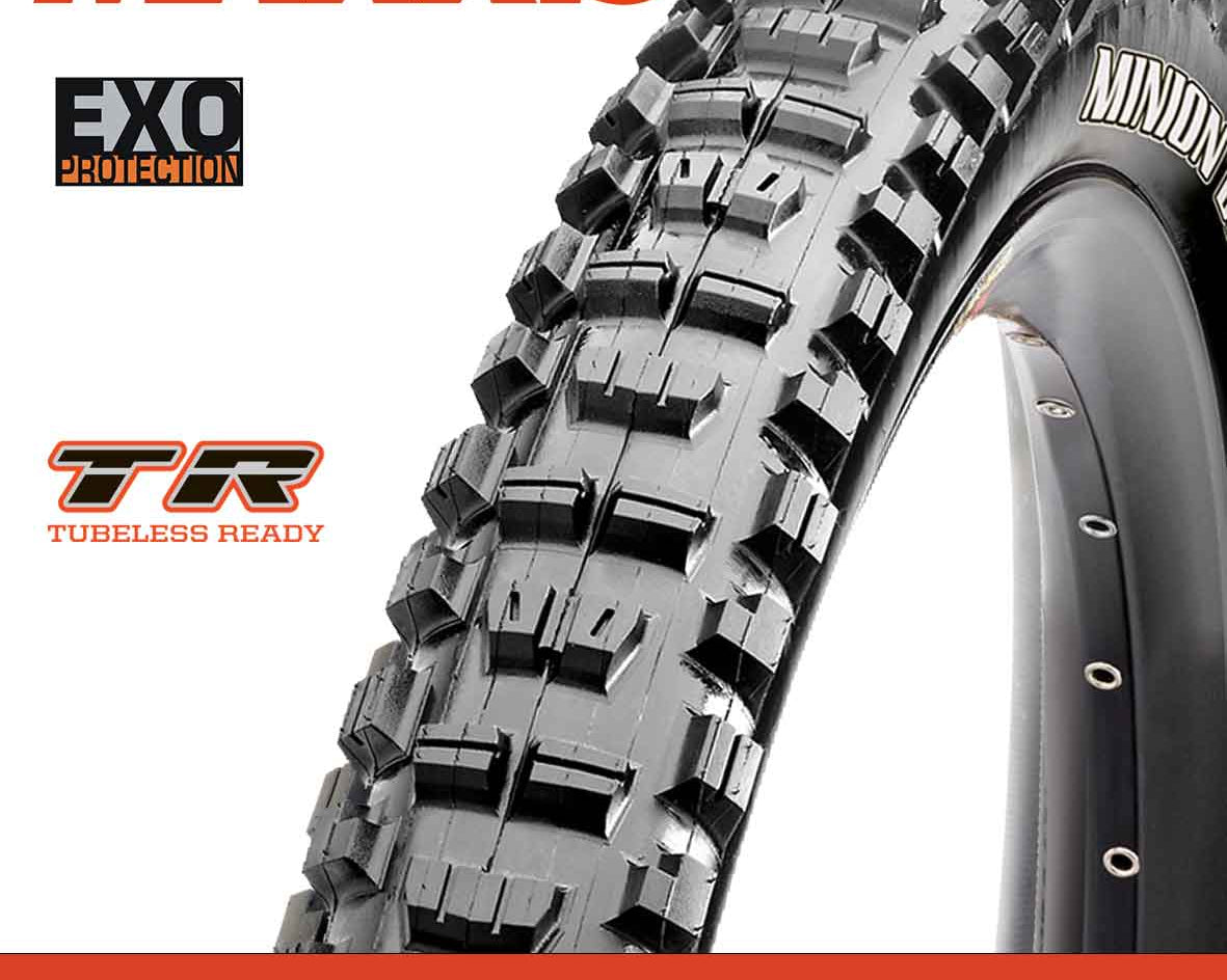 Maxxis Minion DHR II Tyre - 27.5X2.30 - EXO / TR - Foldable 60 TPI E25 at Spoke N Trail