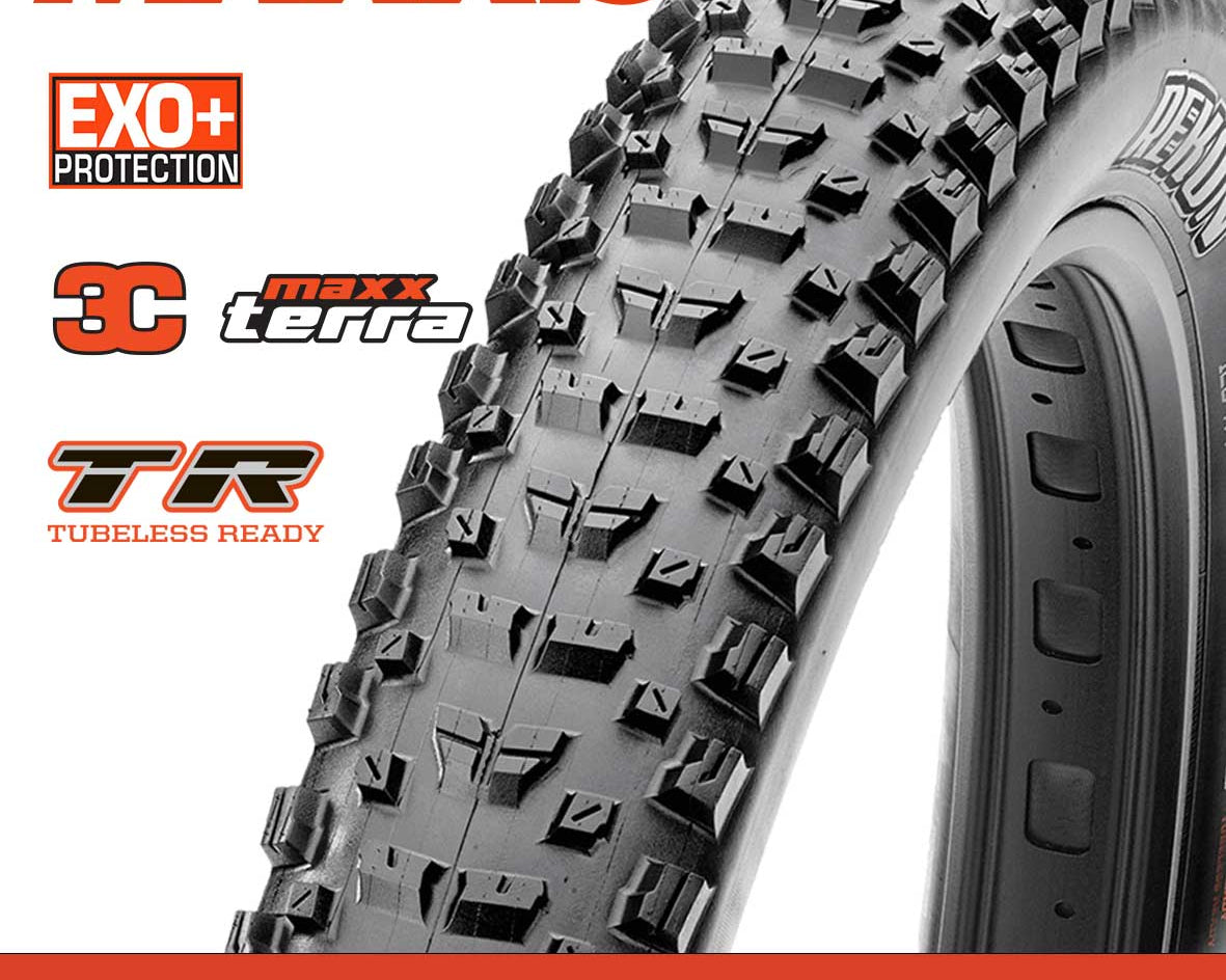 Maxxis Rekon+ Tyre - 27.5X2.80 - 3C MaxxTerra / EXO+ / TR - Foldable 60 TPI E25 at Spoke N Trail