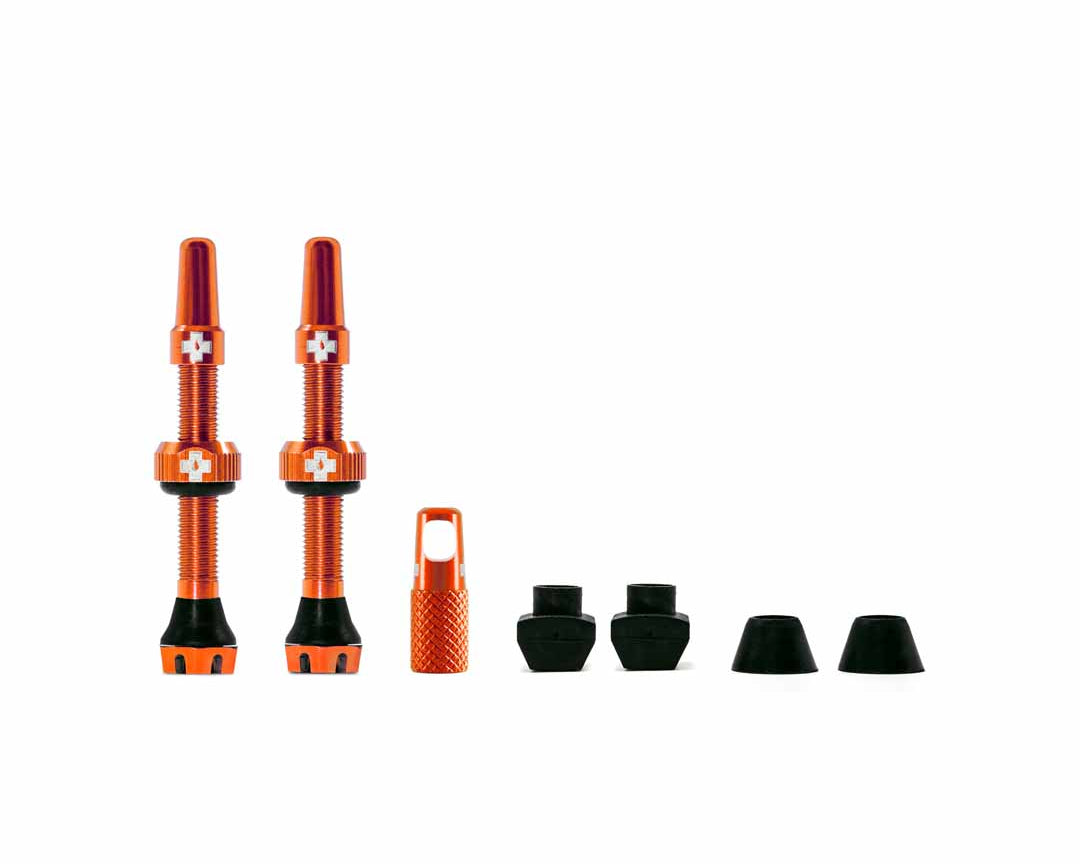 Muc-Off Tubeless Valves v2 44mm Orange