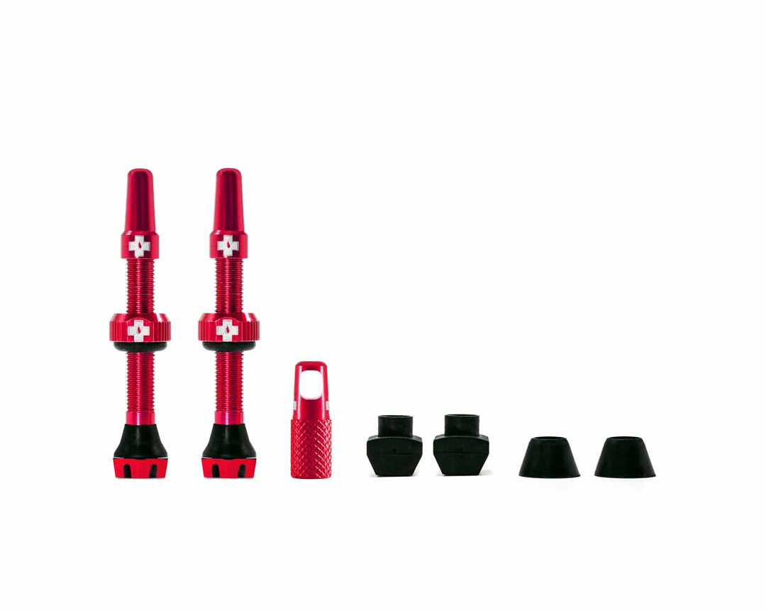 Muc-Off Tubeless Valves v2 44mm Red