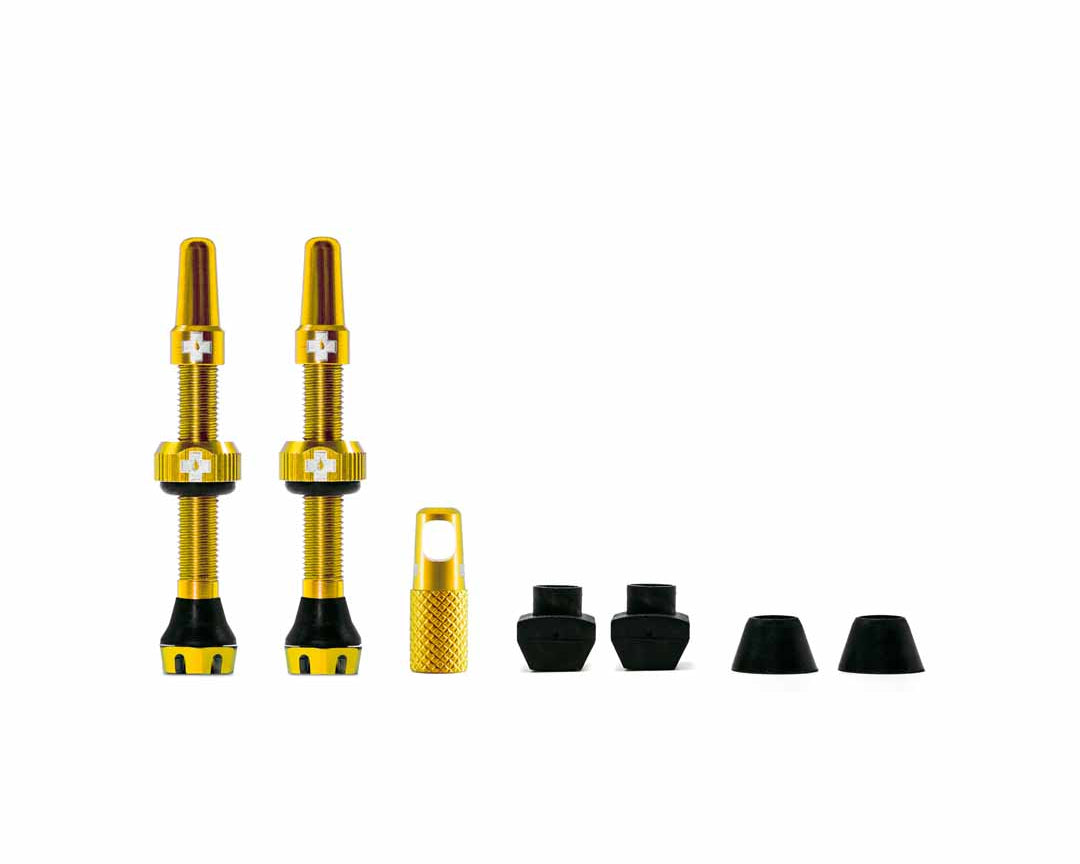 Muc-Off Tubeless Valves v2 44mm Gold