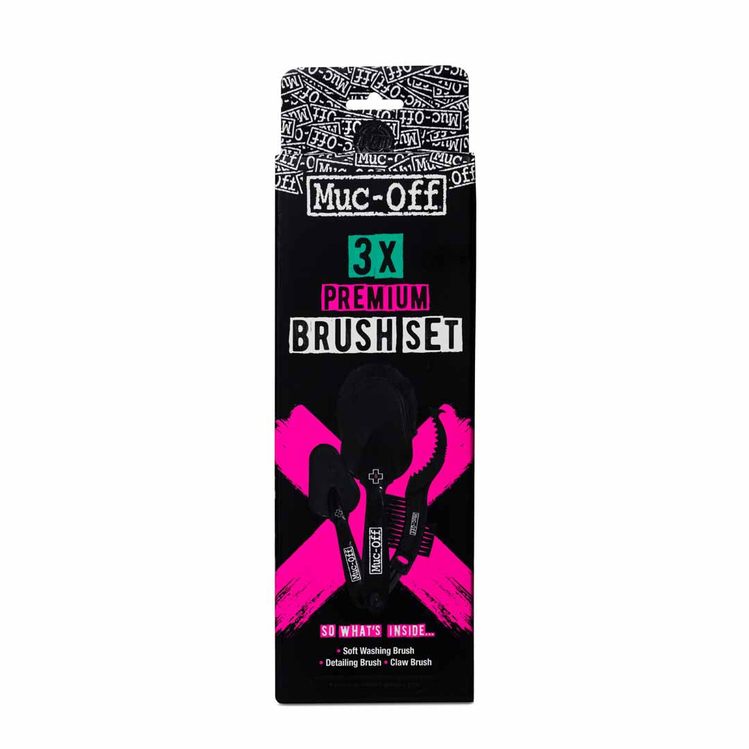 Muc-Off Premium Brush Set 3 Piece