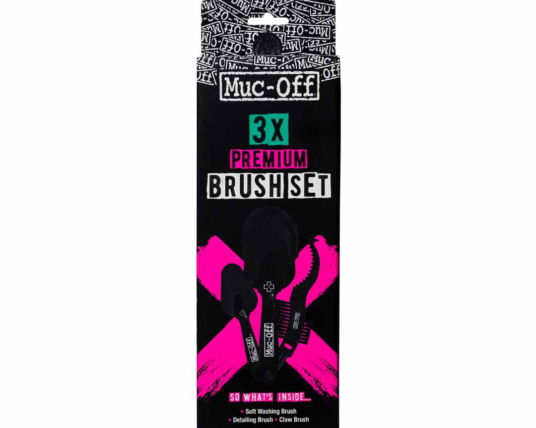Muc-Off Premium Brush Set 3 Piece