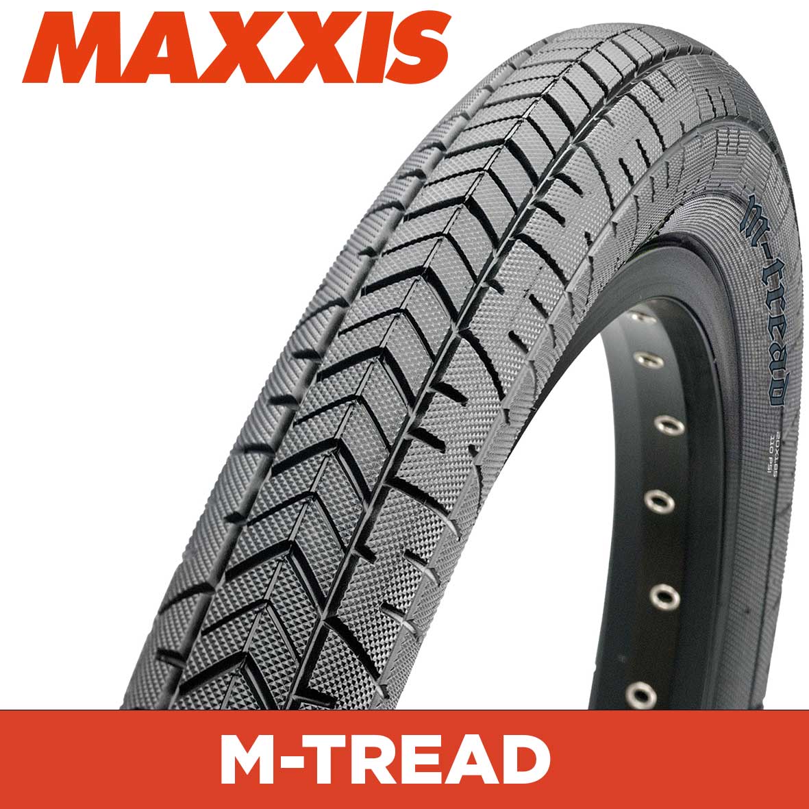 Maxxis M-Tread Tyre - 20X2.10 - Wire 60 TPI at Spoke N Trail