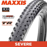 Maxxis Severe Tyre - 29X2.25 - MaxxSpeed / EXO / TR - Foldable 120 TPI E25 at Spoke N Trail