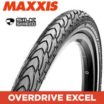 Maxxis Overdrive Excel Tyre - 700X35 - SilkShield - Wire 60 TPI at Spoke N Trail