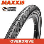 Maxxis Overdrive Tyre - 28X1-5/8X1-1/4 700X32C - MaxxProtect - Wire 27 TPI at Spoke N Trail