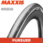 Maxxis Pursuer Tyre - 700X25C - Wire 60 TPI E25 at Spoke N Trail
