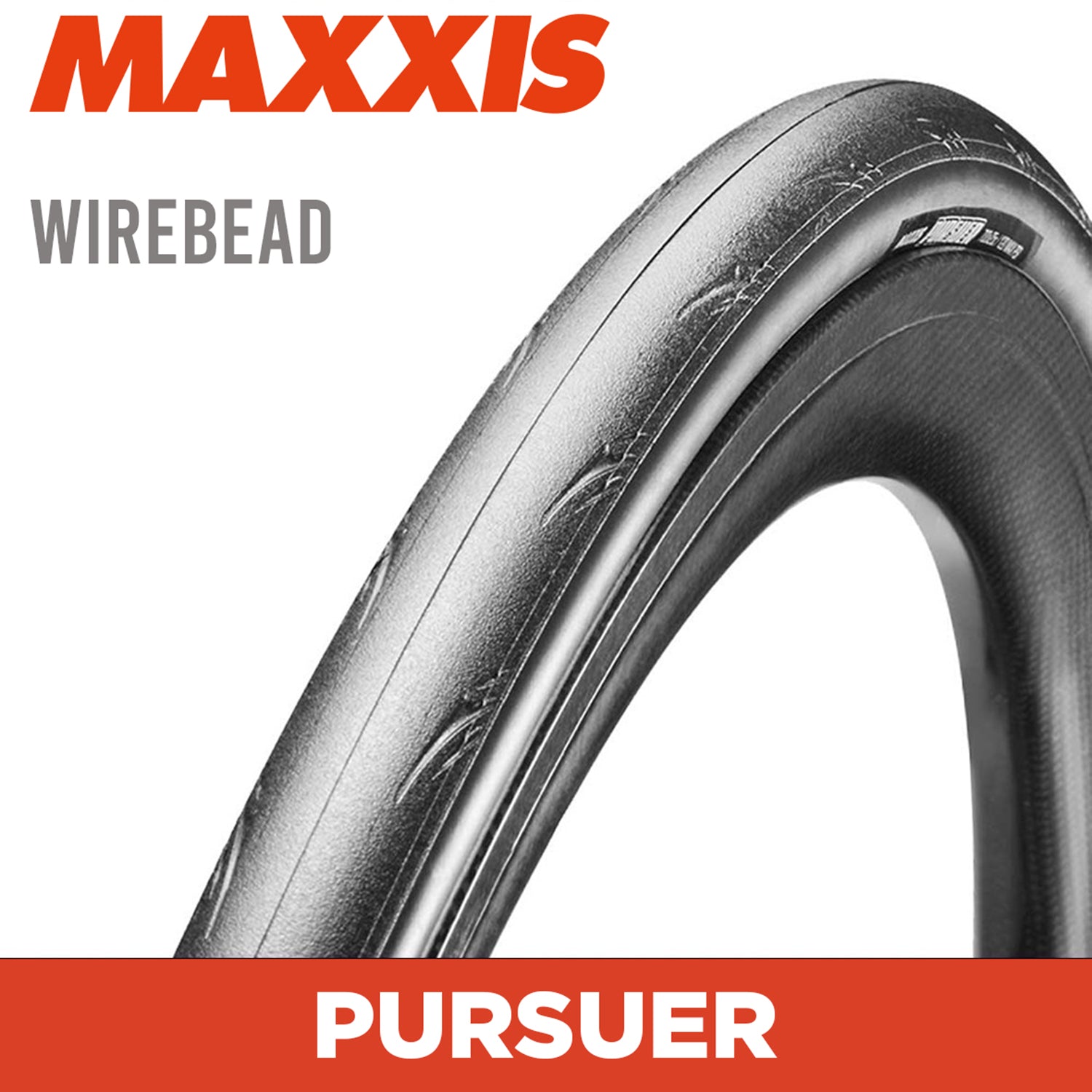 Maxxis Pursuer Tyre - 700X25C - Wire 60 TPI E25 at Spoke N Trail
