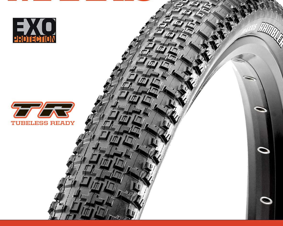 Maxxis Rambler Tyre - 650X47B - EXO / TR - Foldable 120 TPI E25 at Spoke N Trail