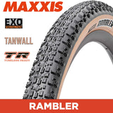 Maxxis Rambler Tyre - 700X40C - EXO / TR / Tanwall - Foldable 60 TPI E25 at Spoke N Trail