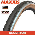 Maxxis Receptor Tyre - 650X47B - EXO / TR / Tanwall - Foldable 120 TPI E25 at Spoke N Trail