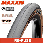 Maxxis Re-Fuse Tyre - 700X40C - MaxxShield / TR / Tanwall - Foldable 60 TPI at Spoke N Trail