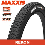 Maxxis Rekon Tyre - 27.5X2.60 - MaxxTerra / EXO+ / TR - Foldable 60 TPI E25 at Spoke N Trail