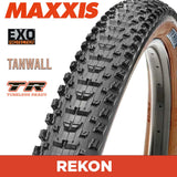 Maxxis Rekon Tyre - 29X2.60 - EXO / TR / Tanwall - Foldable 60 TPI E25 at Spoke N Trail