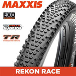 Maxxis Rekon Race Tyre - 29X2.40 - MaxxSpeed / EXO / TR - Foldable 120 TPI E25 at Spoke N Trail