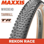 Maxxis Rekon Race Tyre - 29X2.40 - Tanwall - Wire 60 TPI E25 at Spoke N Trail