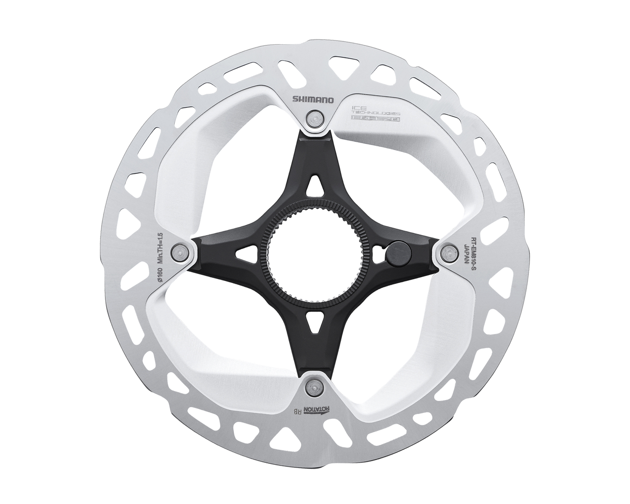 Shimano RT-EM810 e-bike Ice-Tech disc rotor