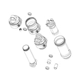 RockShox Shock Hardware 3PC 1/2" 6X20.0mm