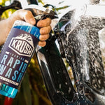 Krush Rapid Wash 1L in use