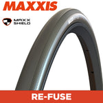 Maxxis Re-Fuse Tyre - 700X25C - MaxxShield - Foldable 60 TPI at Spoke N Trail