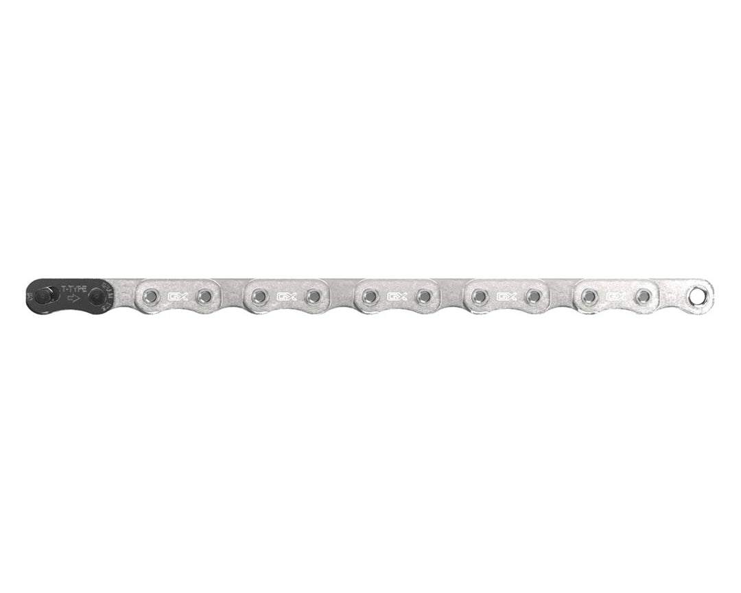 SRAM Chain GX T - Type Eagle Silver SolidPin 126 links with PowerLock