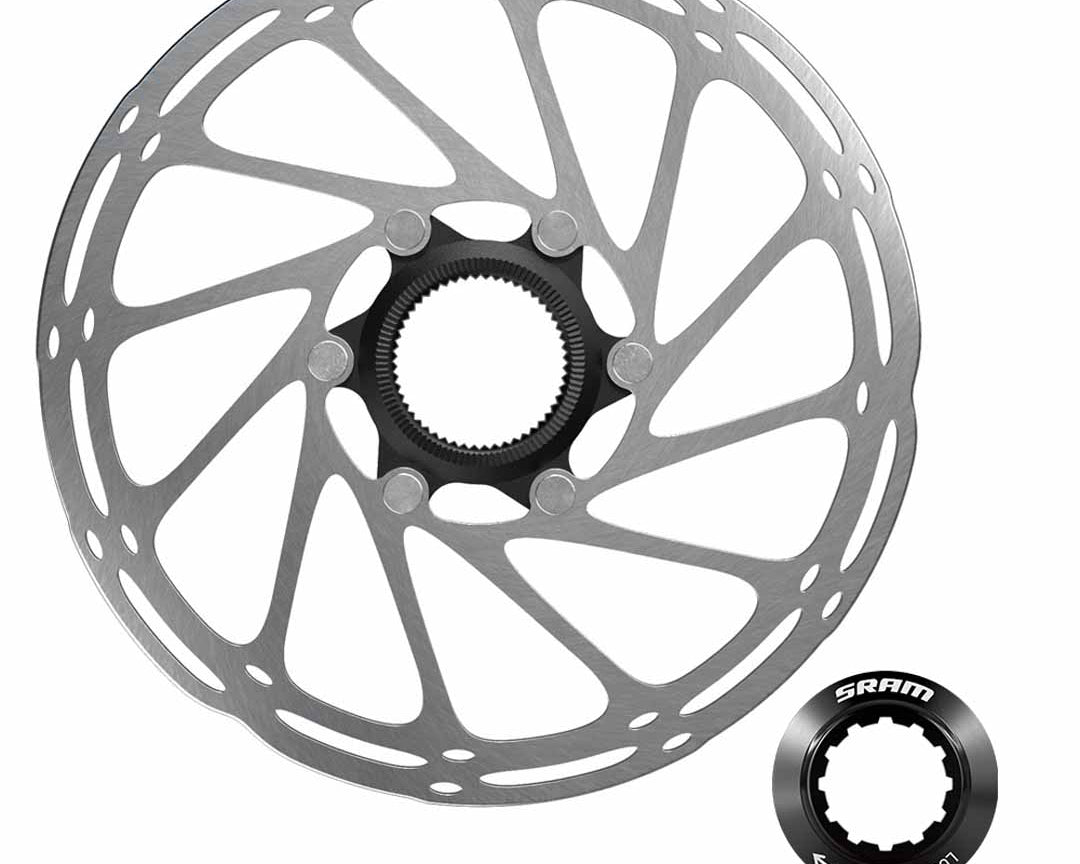 SRAM Rotor Centerline CenterLock 160mm Black Rounded Lockring