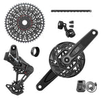 SRAM X0 T - Type Eagle E - MTB Brose Transmission AXS Groupset 160mm