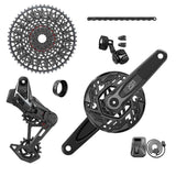 SRAM X0 T - Type Eagle E - MTB Brose Transmission AXS Groupset 160mm