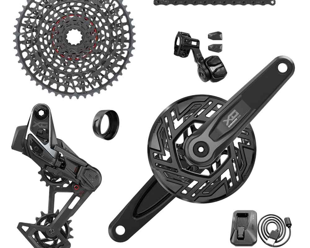 SRAM X0 T - Type Eagle E - MTB Brose Transmission AXS Groupset 160mm