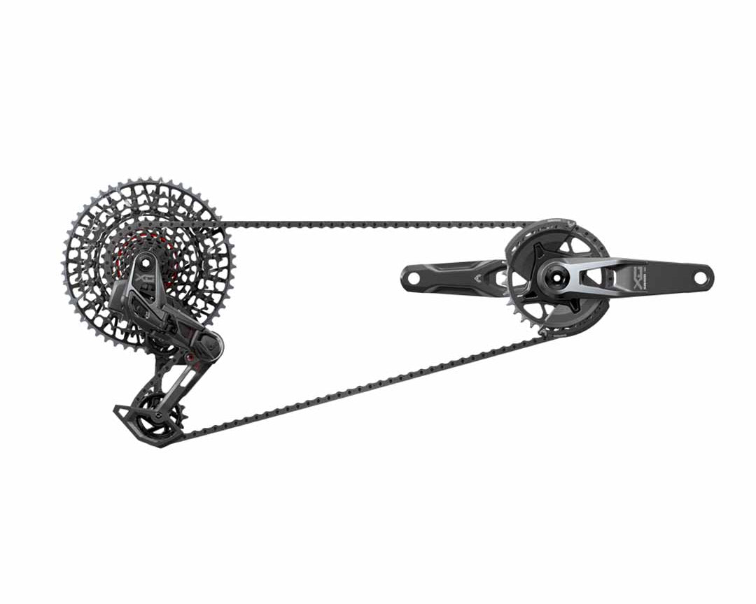 SRAM X0 T-Type Eagle Transmission AXS Groupset 165mm