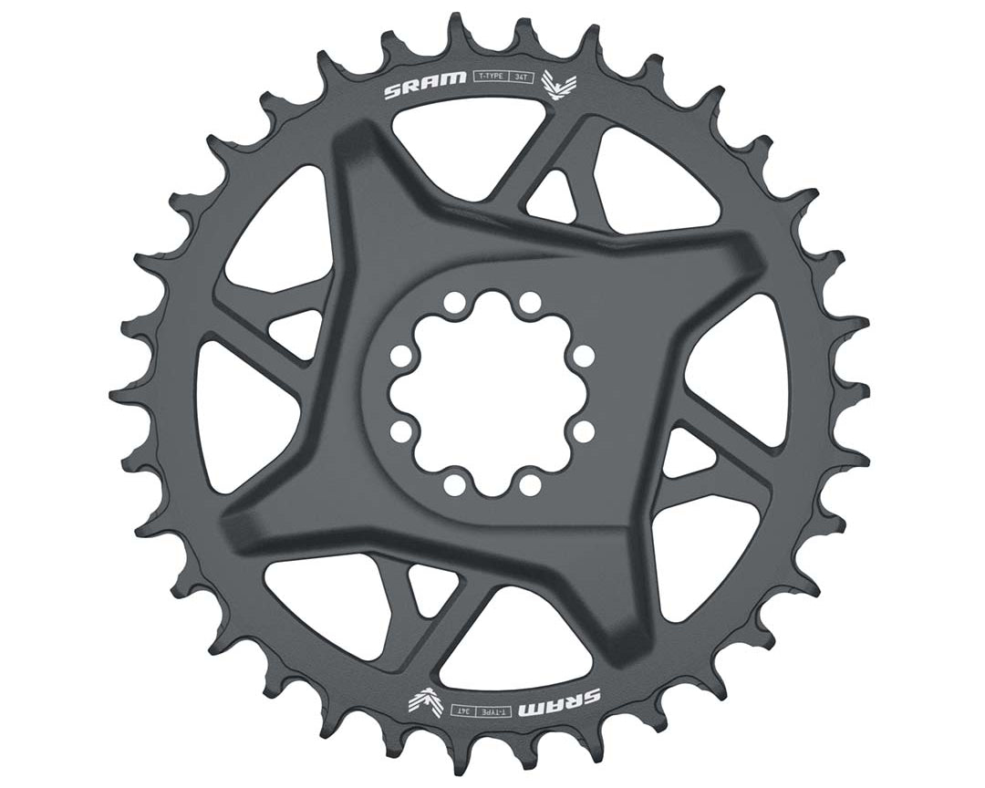 SRAM Chain Ring T-Type 34T Direct Mount 3mm Offset Eagle (includi