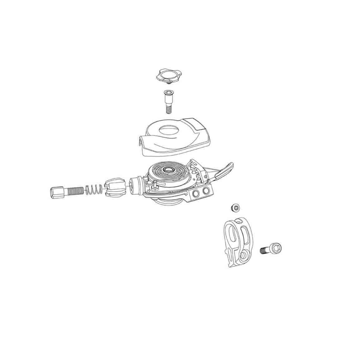 SRAM Trigger Clamp/Bolt Kit Black Quantity: 1