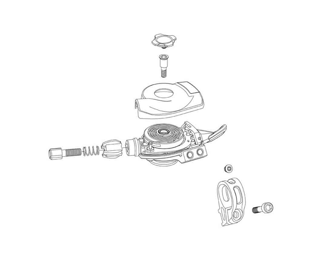 SRAM Trigger Clamp/Bolt Kit Black Quantity: 1
