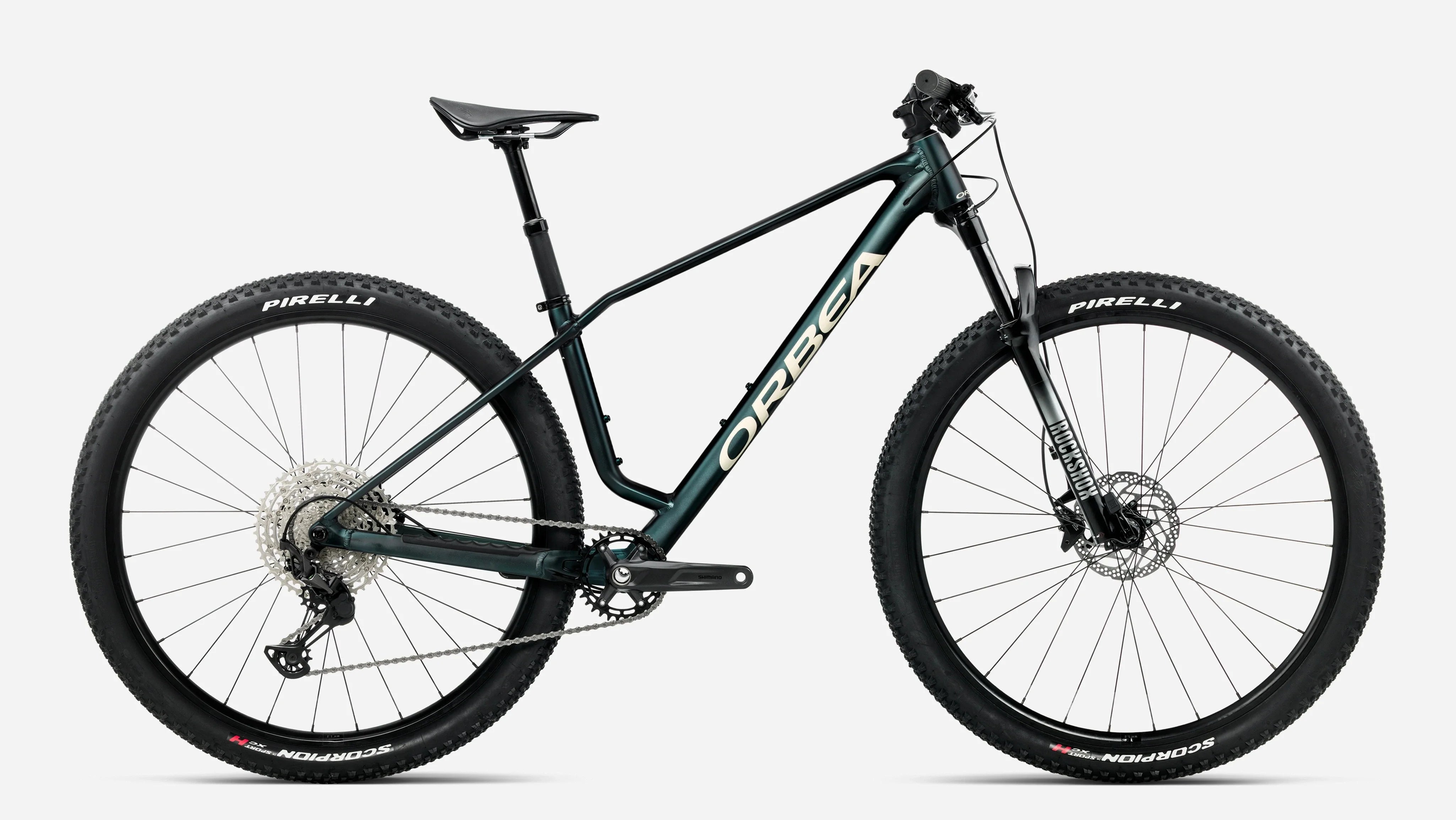 Orbea Alma H20 - Espace Green (Matt) - Ivory White (Gloss)