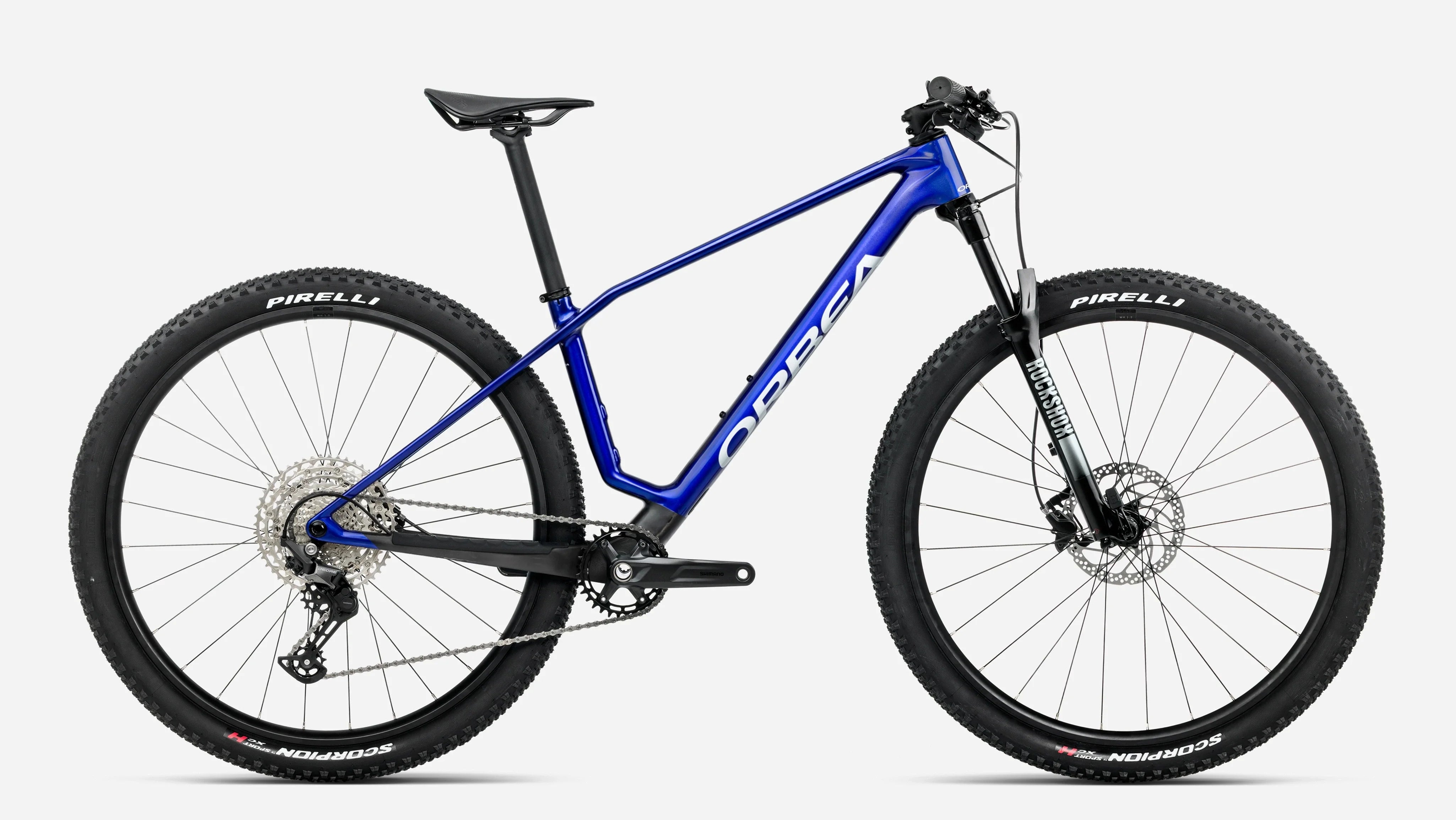 Orbea Alma M50 - Cobalt Blue (Gloss) - Carbon Raw (Matt)