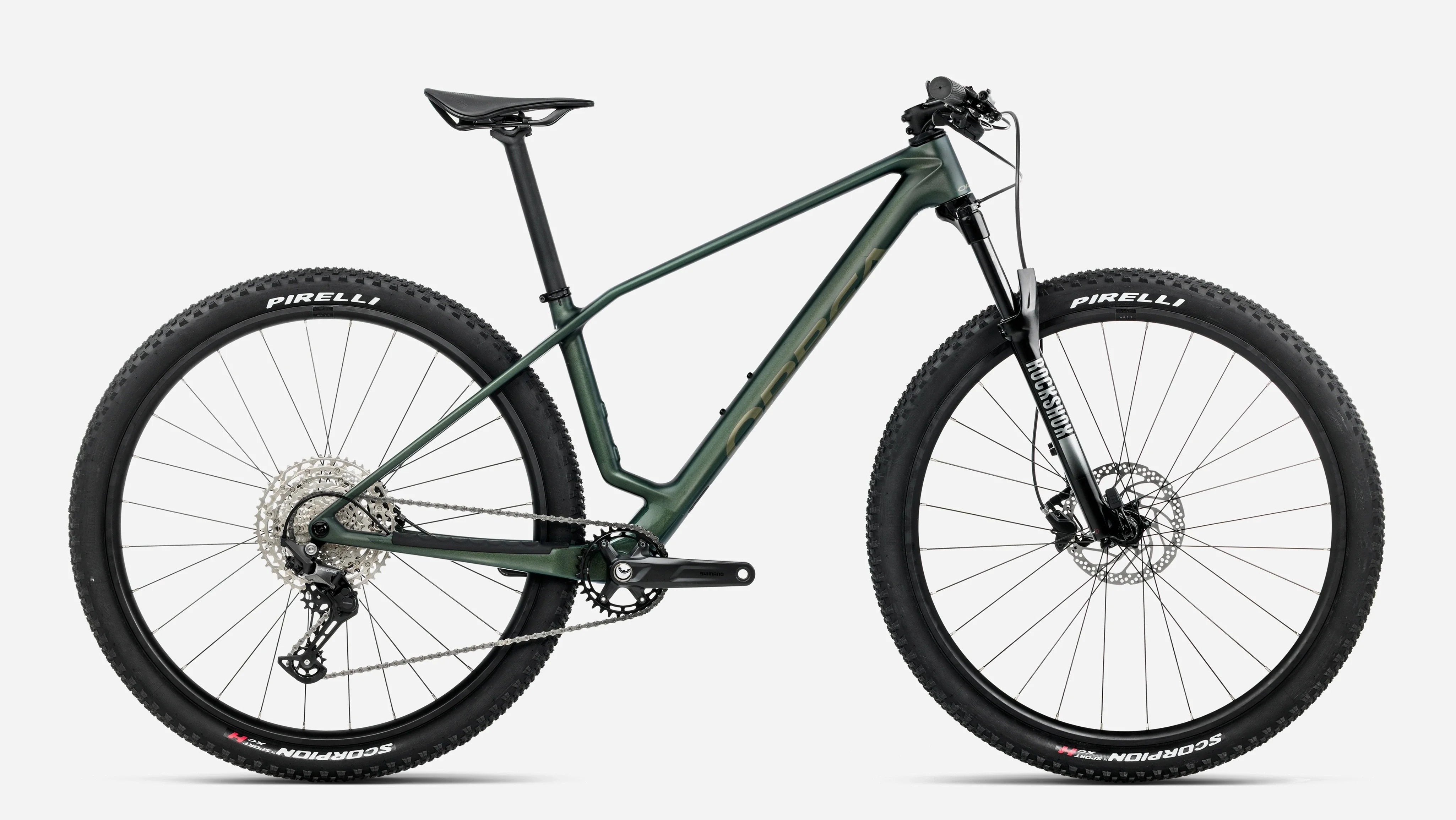 Orbea Alma M50 - Seaweed Carbon View (Matt-Gloss)