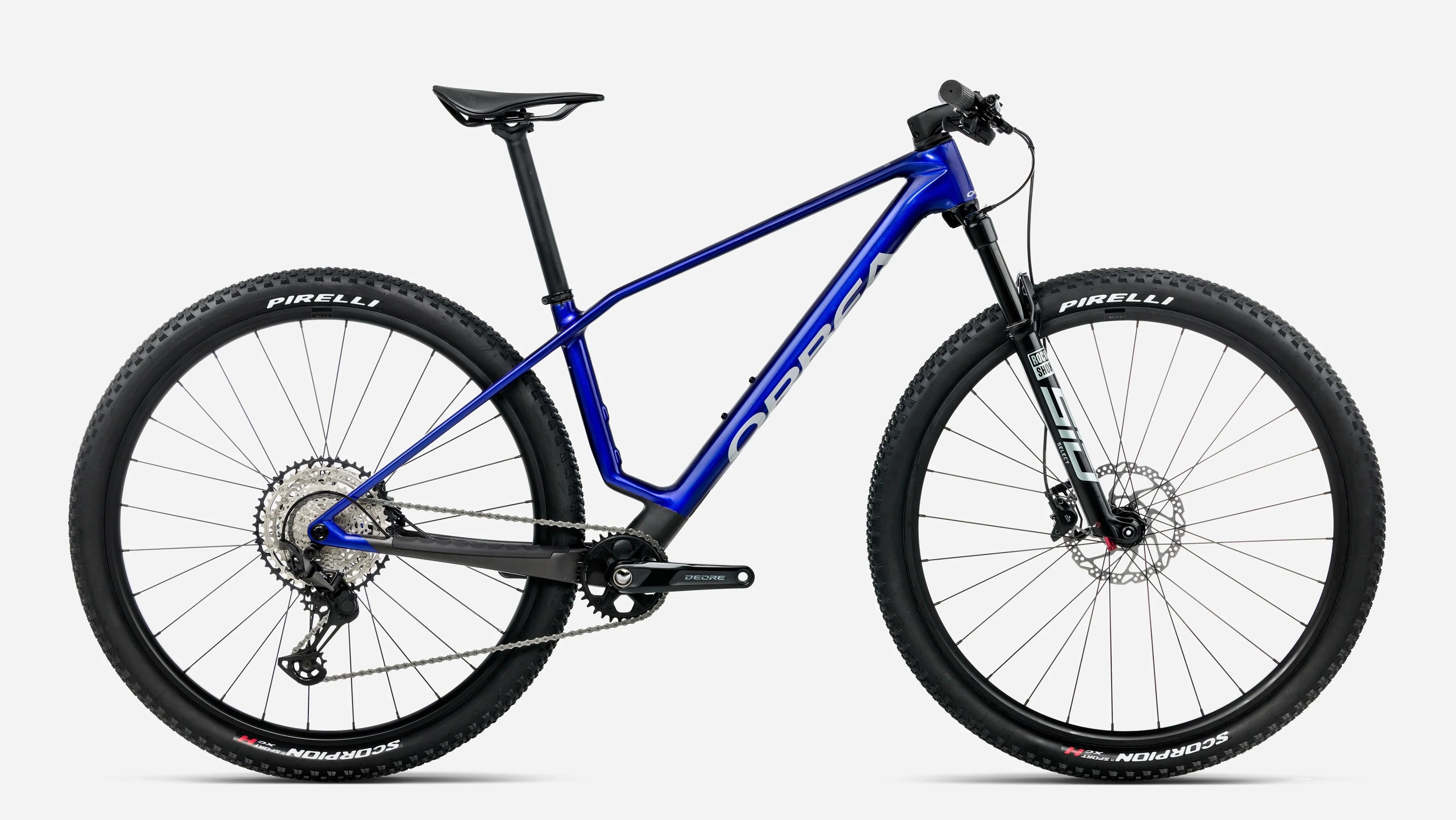 Orbea Alma M30 - Cobalt Blue (Gloss) - Carbon Raw (Matt)