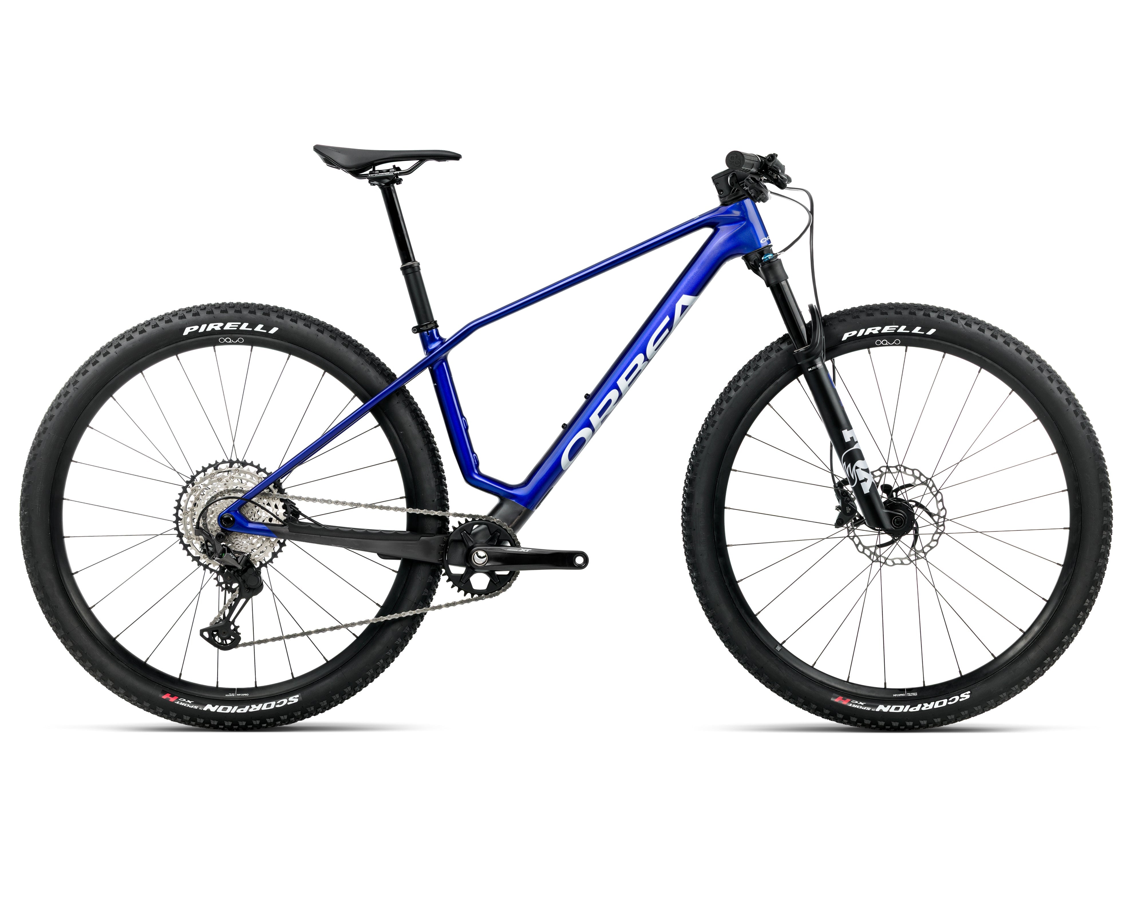 Orbea Alma M20 - Cobalt Blue (Gloss) - Carbon Raw (Matt)