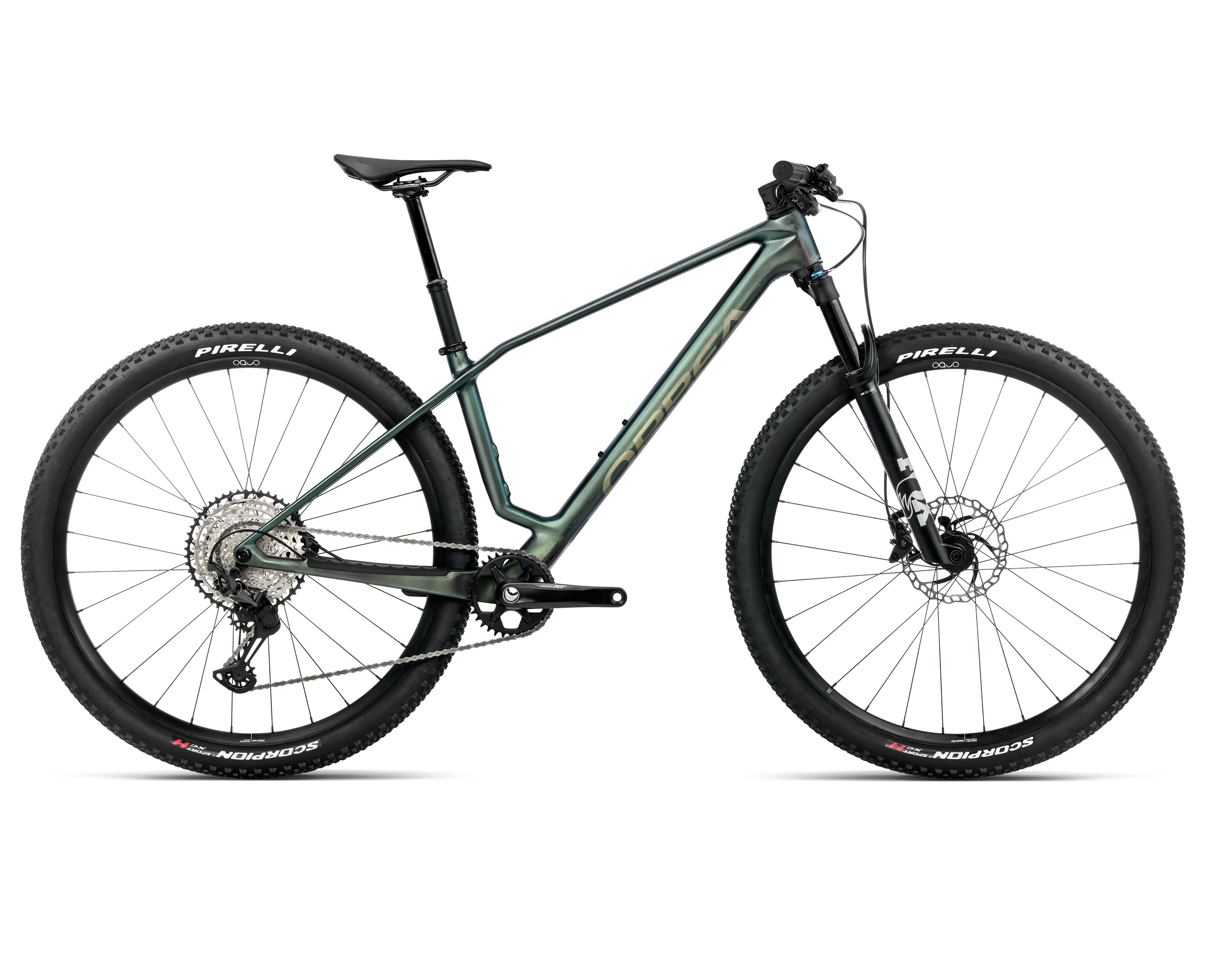Orbea Alma M20 - Seaweed Carbon View (Matt-Gloss)