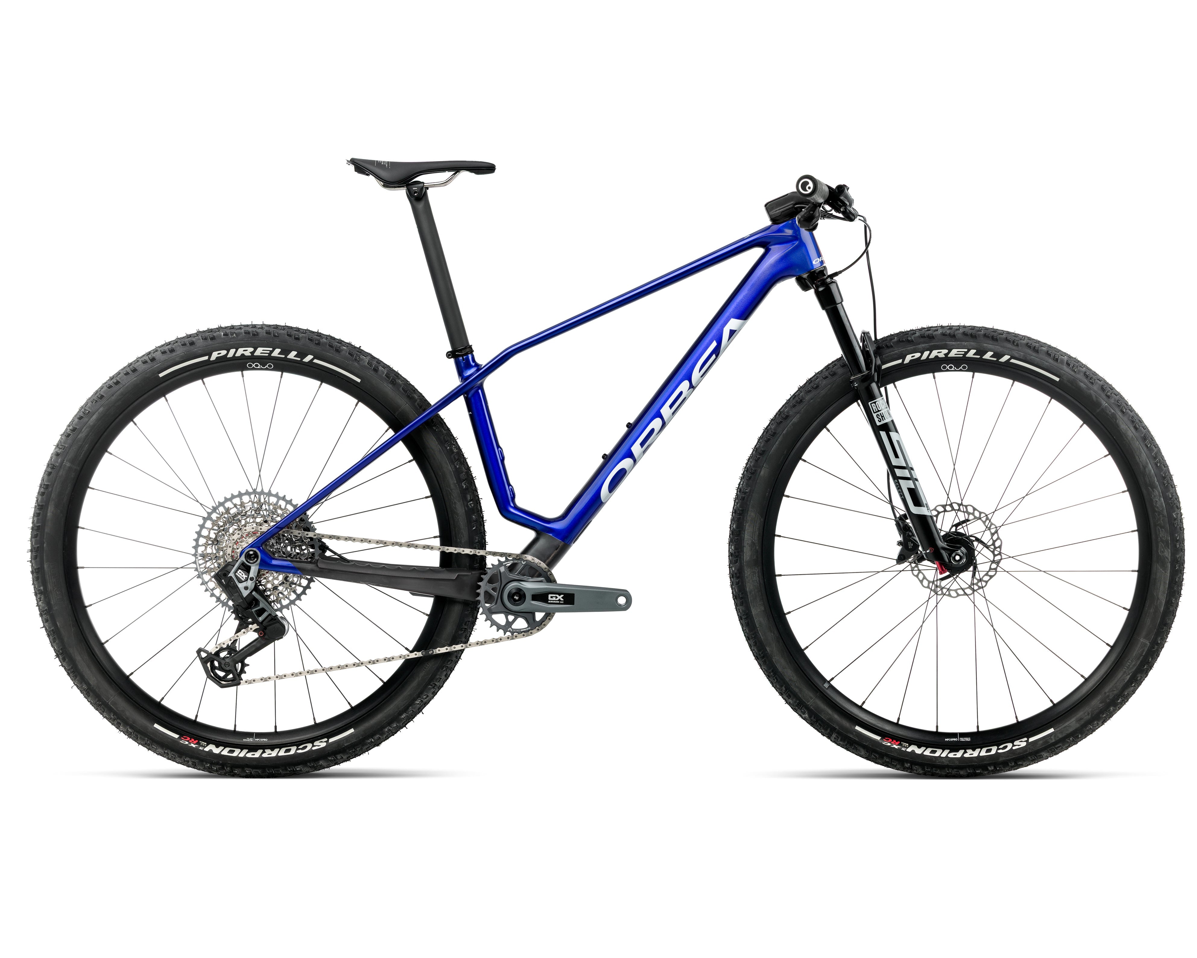 Orbea Alma M-PRO - Cobalt Blue (Gloss) - Carbon Raw (Matt)