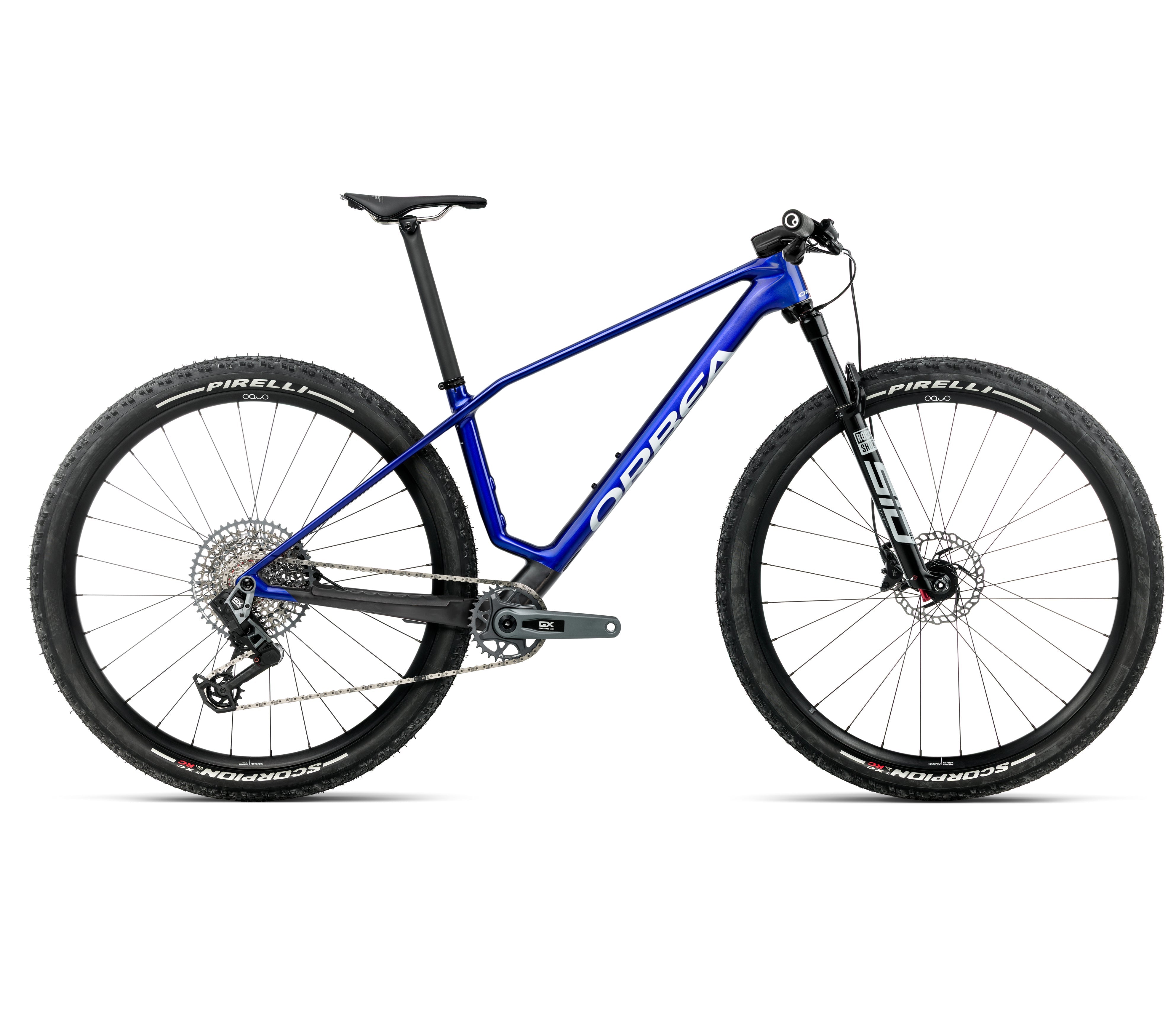 Orbea Alma M-PRO - Cobalt Blue (Gloss) - Carbon Raw (Matt)