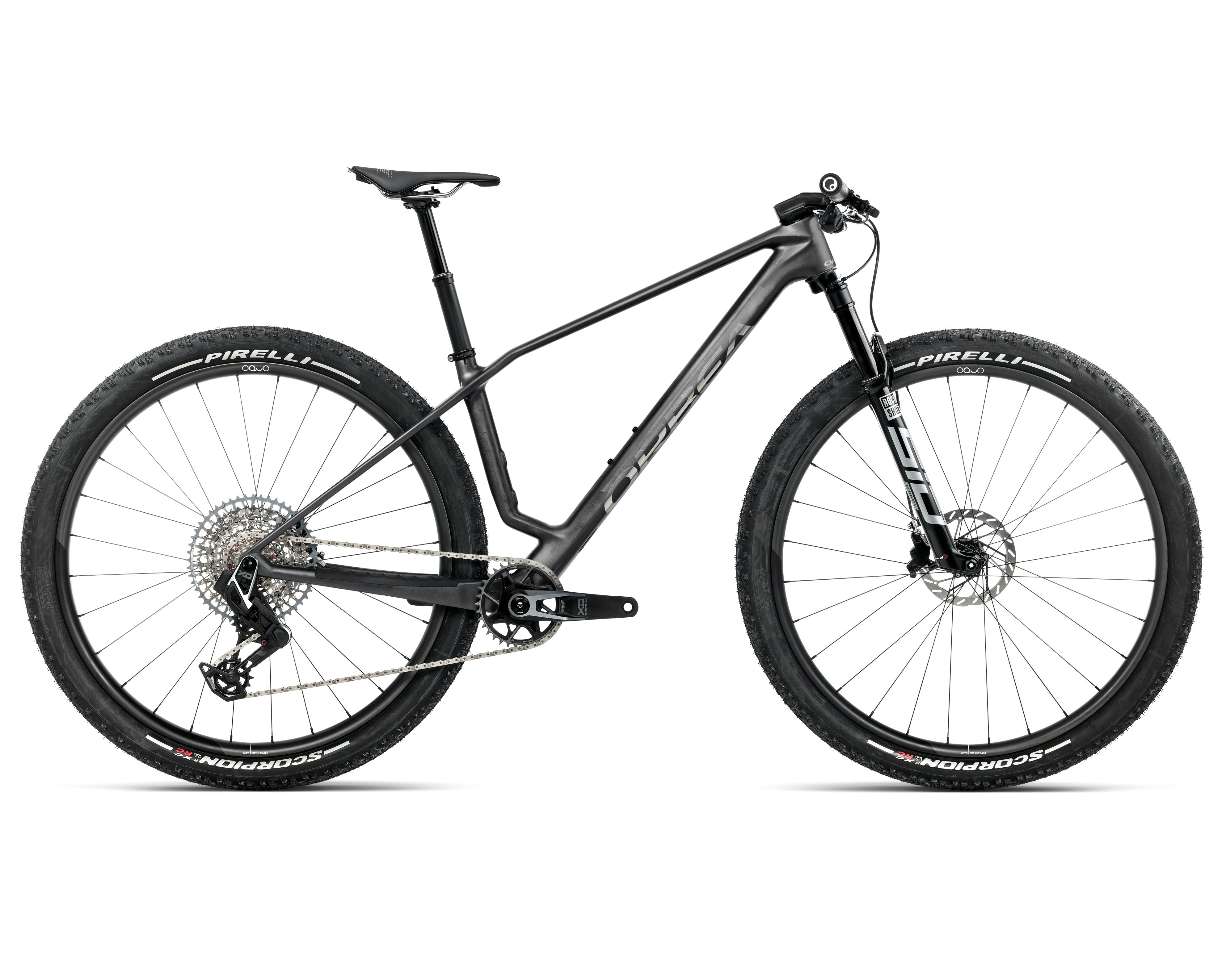 Orbea Alma M-TEAM AXS - Diamond Carbon View (Matt)