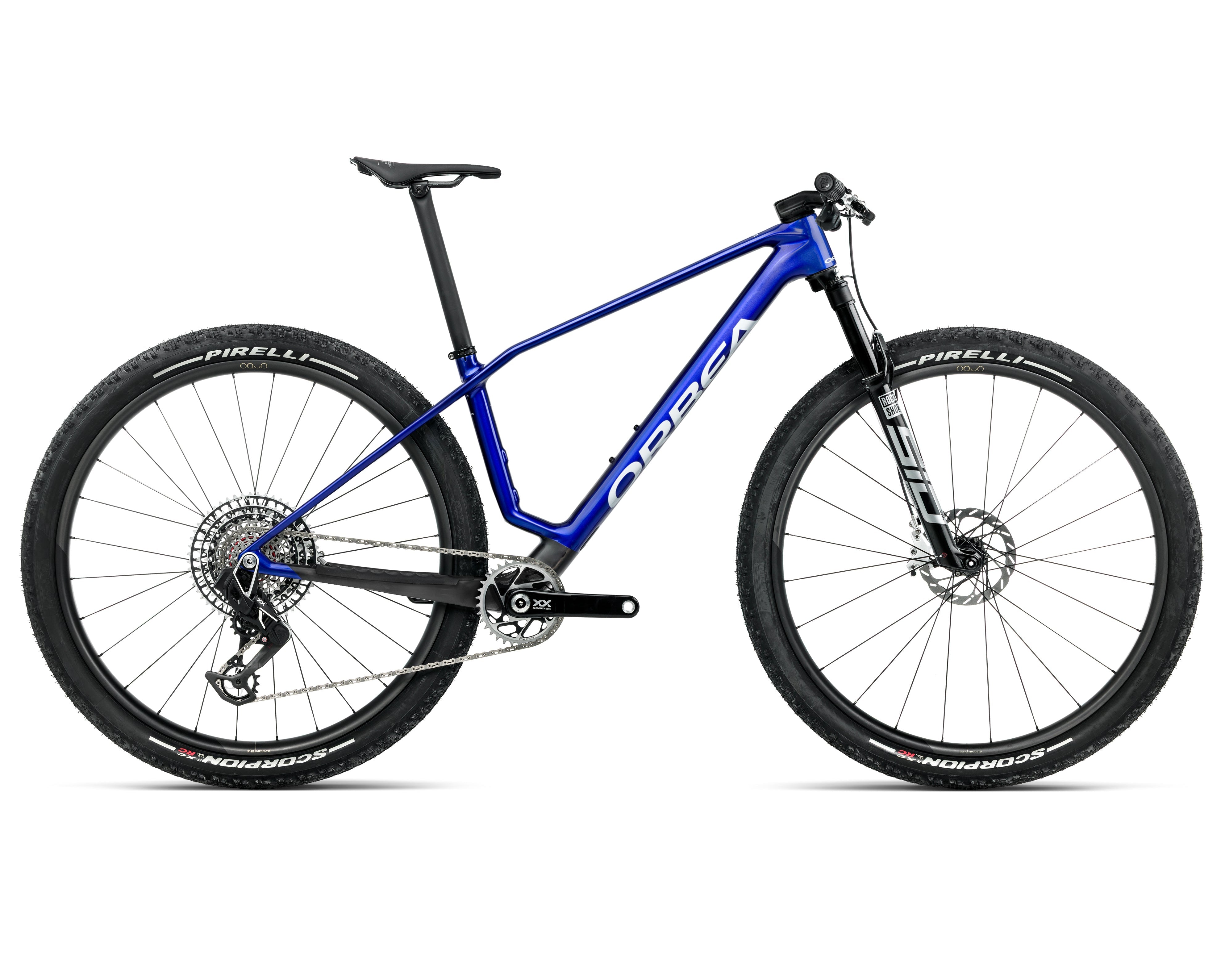 Orbea Alma M-LTD - Cobalt Blue (Gloss) - Carbon Raw (Matt)
