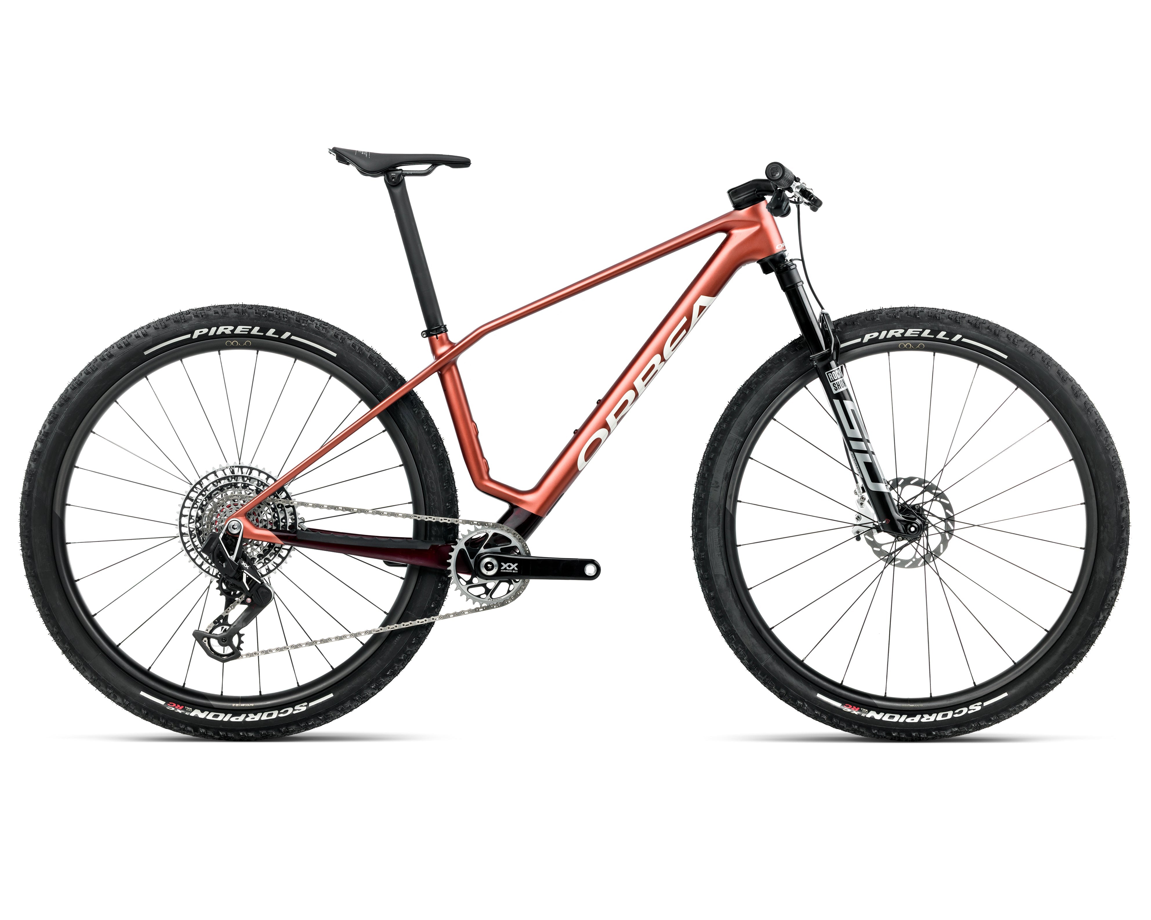 Orbea Alma M-LTD - Mars Red (Matt) - Metallic Burgundy Red (Gloss)
